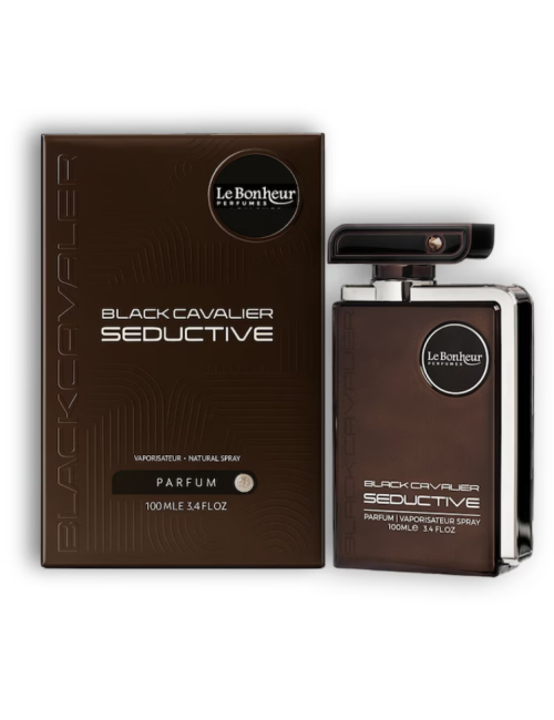LE BONHEUR BLACK CAVALIER SEDUCTIVE 100ML - EDP